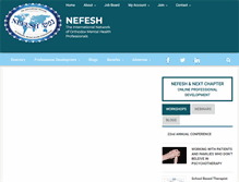 Tablet Screenshot of nefesh.org
